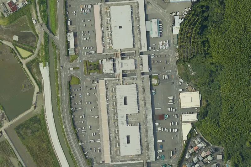 静岡市中央卸売市場 市場見学（10月）のあたりの空中写真（国土地理院）