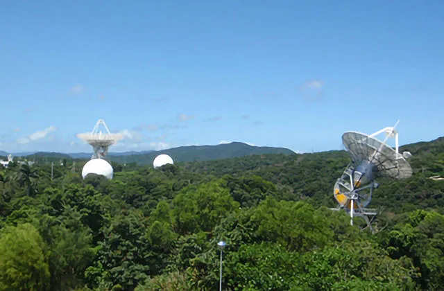JAXA 沖縄宇宙通信所（fanfun.jaxa.jp の掲載画像）