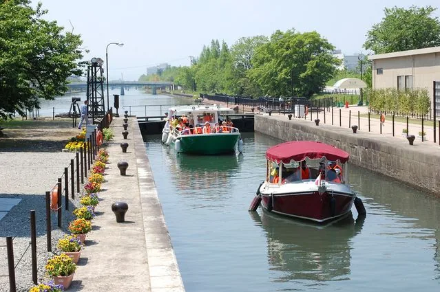 富岩水上ライン（富岩運河・中島閘門）（fugan-suijo-line.jp の掲載画像）