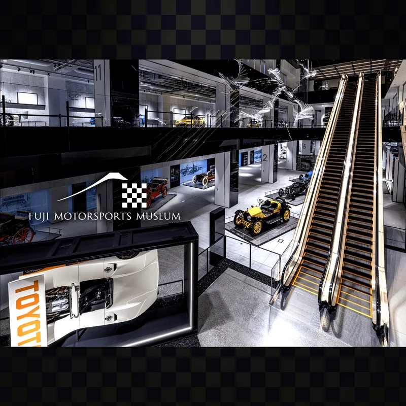 富士モータースポーツミュージアム（小山町）（fuji-motorsports-museum.jp の告知画像）