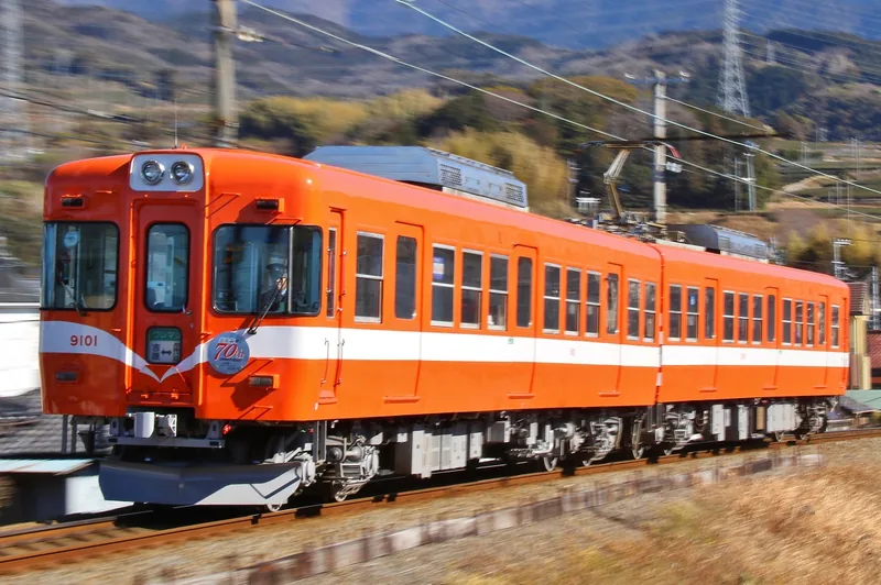 イメージ：岳南電車の9000形