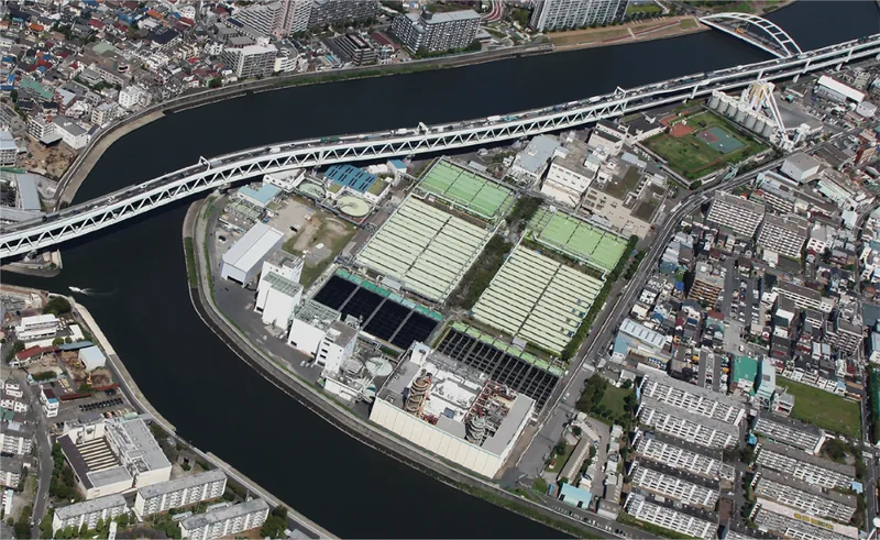 みやぎ水再生センター（www.gesui.metro.tokyo.lg.jp の掲載画像）