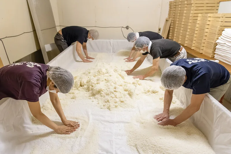 イメージ：酒蔵の麹造り（奥飛騨酒造）（ウィキメディア・コモンズ）