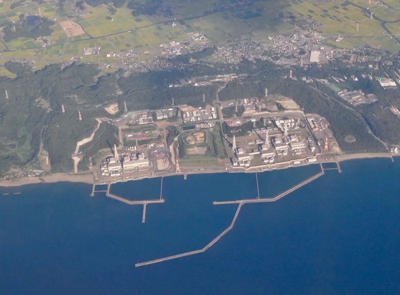 イメージ：柏崎刈羽原子力発電所の全景