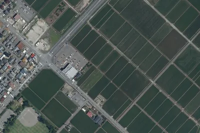 LAGOON BREWERY 酒蔵見学（新潟市・福島潟）のあたりの空中写真（国土地理院）