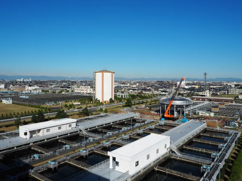 名古屋市上下水道局 大治浄水場（www.water.city.nagoya.jp の掲載画像）