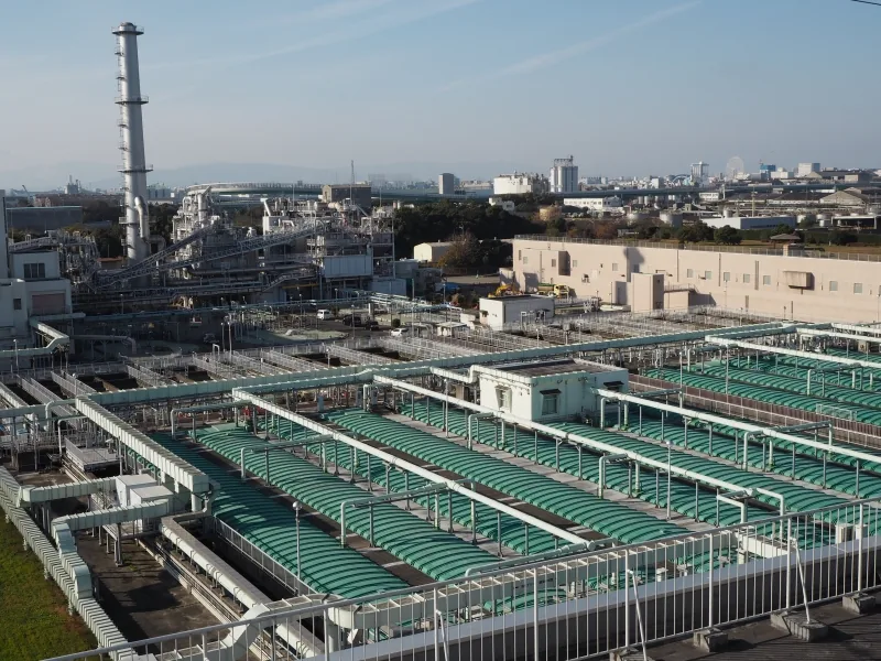名古屋市上下水道局 柴田水処理センター・柴田汚泥処理場（www.water.city.nagoya.jp の掲載画像）