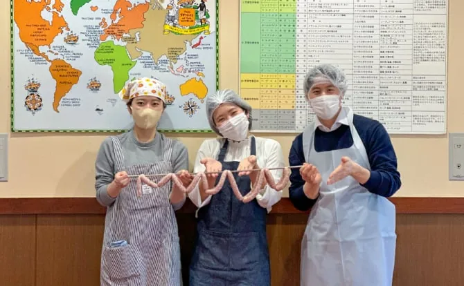 日本ハム 下館工房（ウインナー手作り体験）（www.nipponham.co.jp の告知画像）