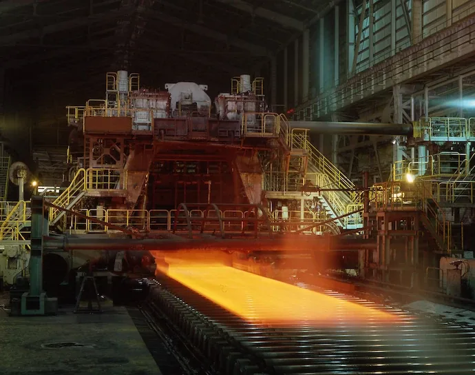 日本製鉄 九州製鉄所 大分地区（www.nipponsteel.com の掲載画像）