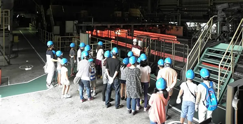 日本製鉄 関西製鉄所 和歌山地区（www.nipponsteel.com の掲載画像）