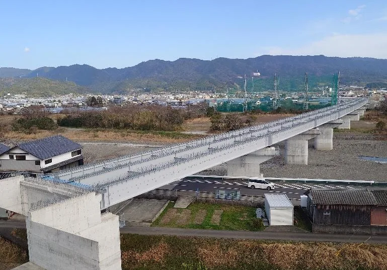 安芸道路 安芸川橋床版工事（www.skr.mlit.go.jp の告知画像）