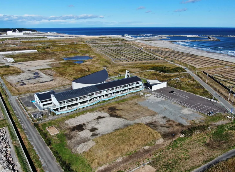 震災遺構 浪江町立請戸小学校（namie-ukedo.com の掲載画像）