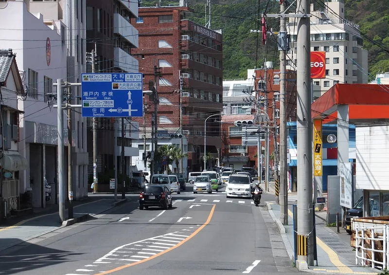 イメージ：奄美市名瀬の街並み（ウィキメディア・コモンズ）