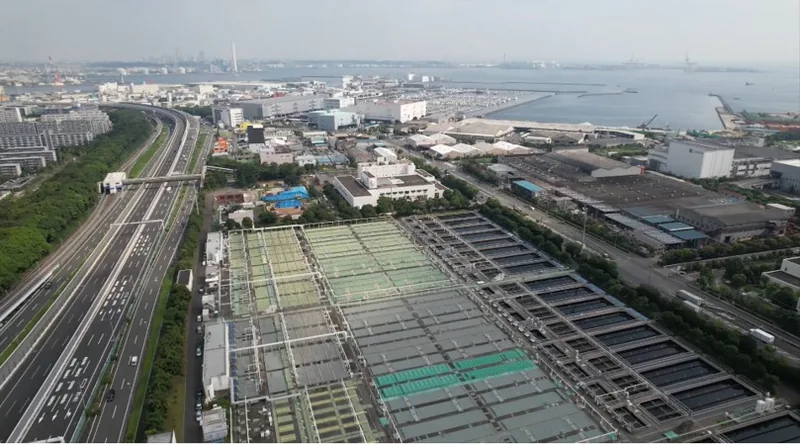 横浜市 金沢水再生センター（www.city.yokohama.lg.jp の掲載画像）